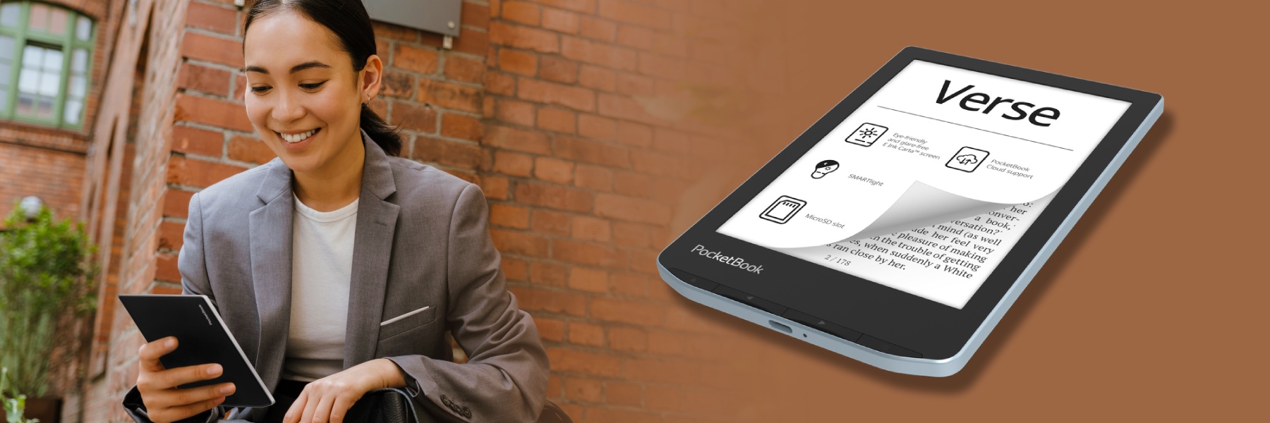 PocketBook Verse: en ny generation av lättvikt och enkel läsning